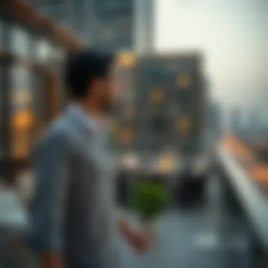 Exquisite rooftop view highlighting the lifestyle offerings of the V Building