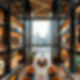 Architectural overview of Vida Dubai Mall Tower One