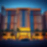 Stunning architectural facade of Vida Residence Downtown