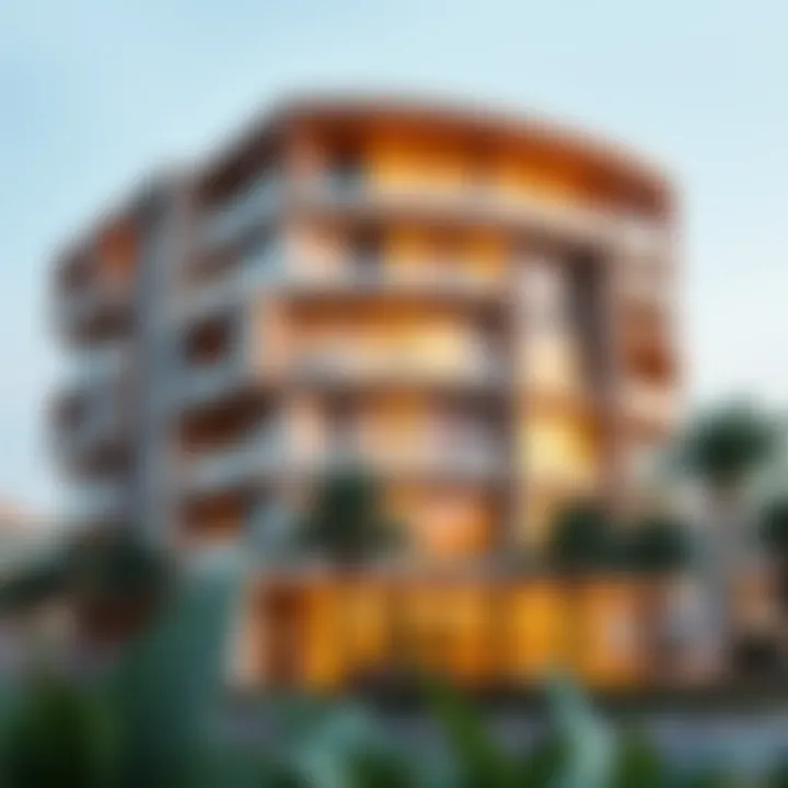 Stunning facade of Vincitore Arjan showcasing modern architecture