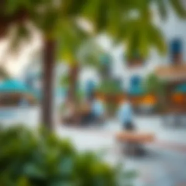 Vibrant community amenities in Wasl Port