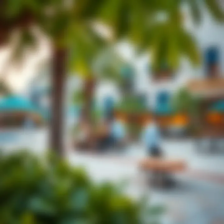 Vibrant community amenities in Wasl Port