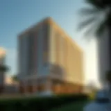 Contemporary Architectural Design of Wasl Port Views Building 8 A stunning view of Wasl Port Views Building 8 showcasing its contemporary architectural design