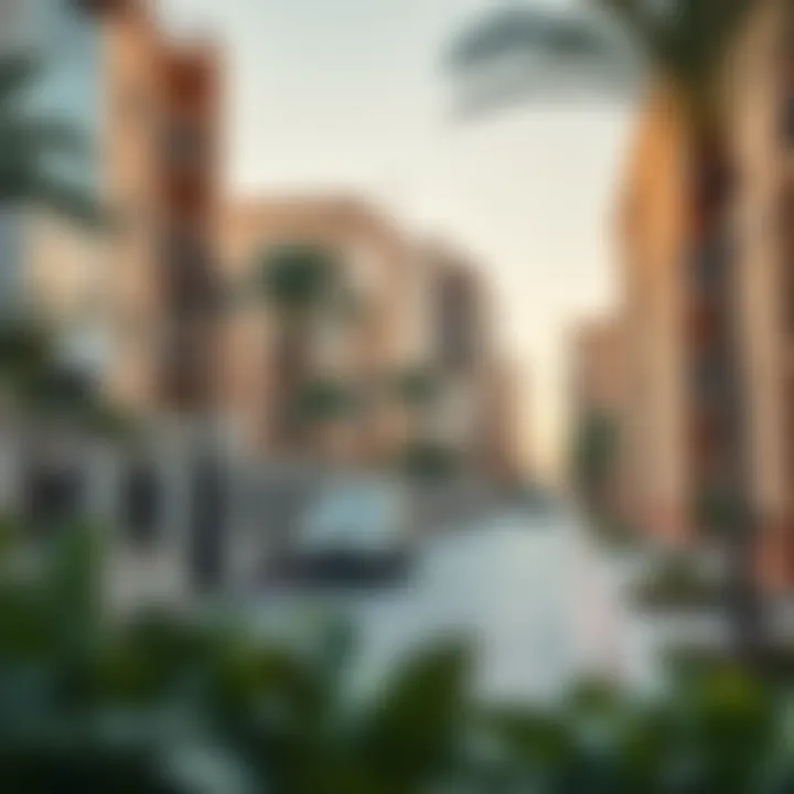 Serene surrounding neighborhood of Wasl Zabeel