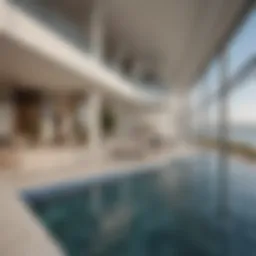 Luxurious interior layout of the Waters Edge floor plan showcasing modern design elements.
