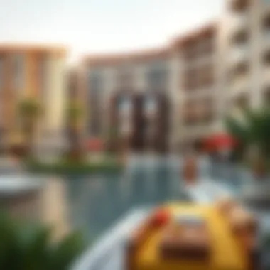 Lifestyle amenities surrounding a prime waterview apartment