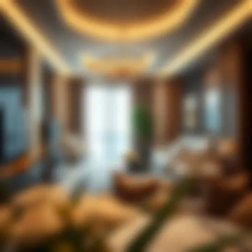 Luxurious living space in Zain Apartments