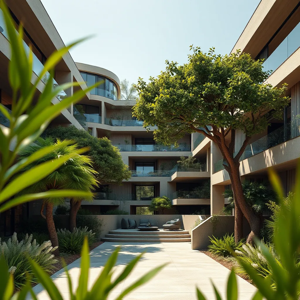 Trees and Residences: Designing Green Luxury Spaces